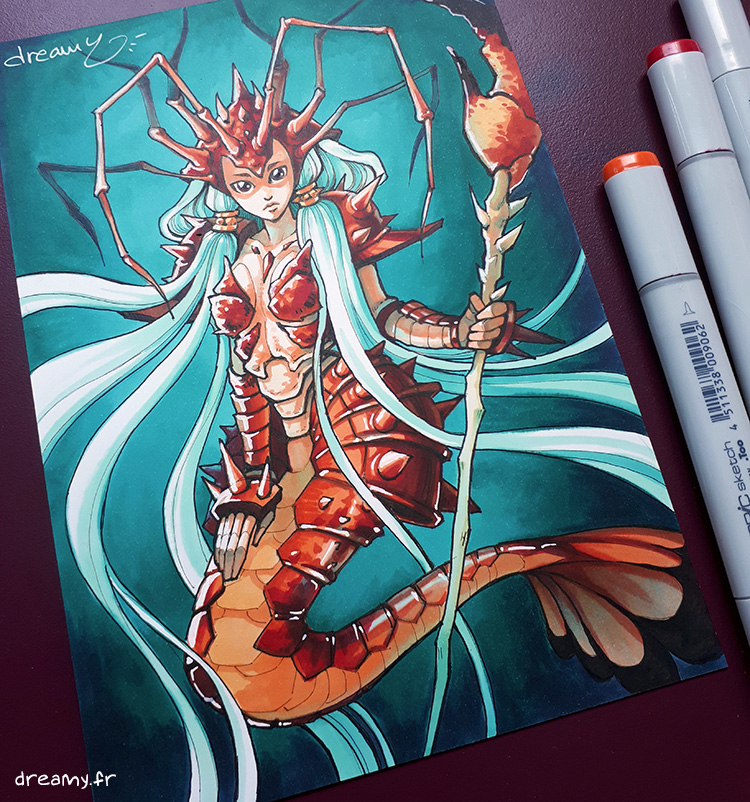 Mermay crabe