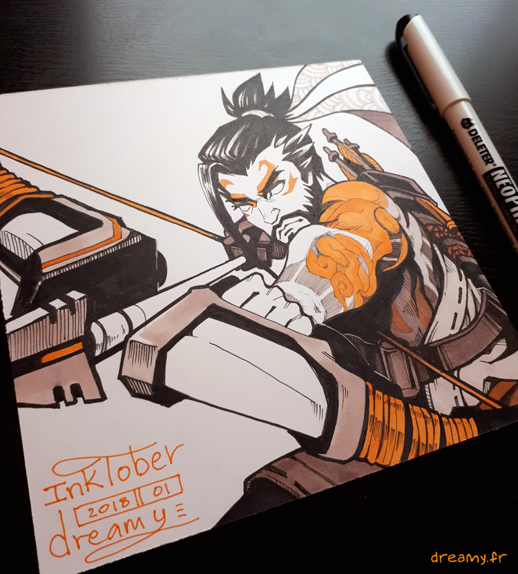 Inktober Overwatch