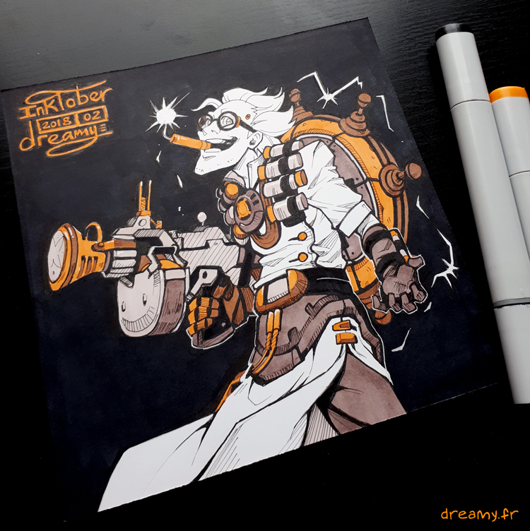 Inktober Overwatch