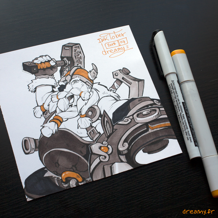 Inktober Overwatch