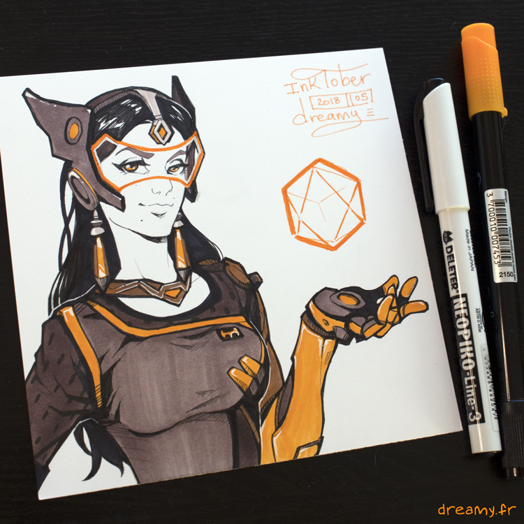 Inktober Overwatch