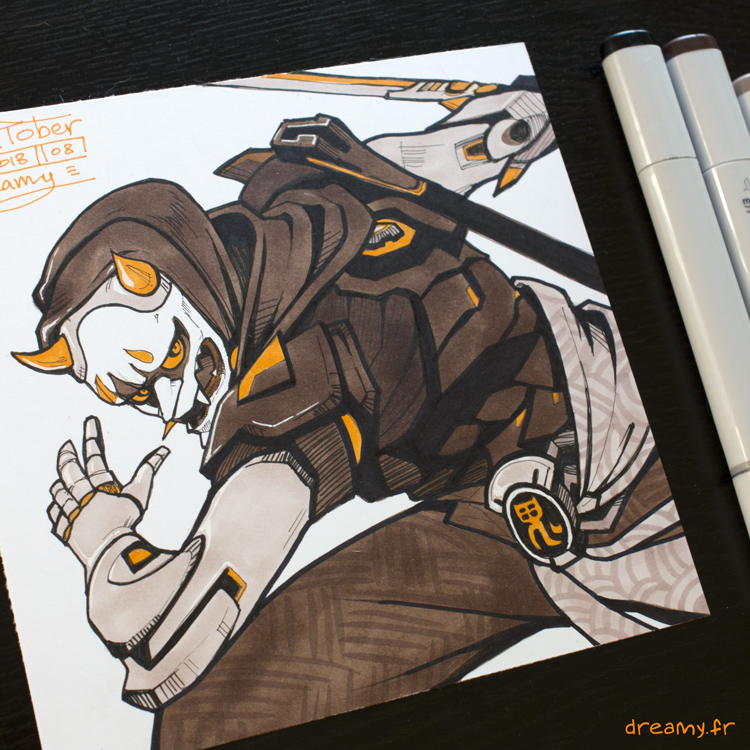 Inktober Overwatch