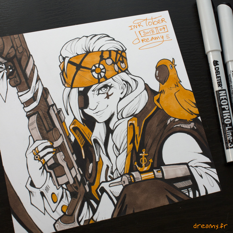 Inktober Overwatch