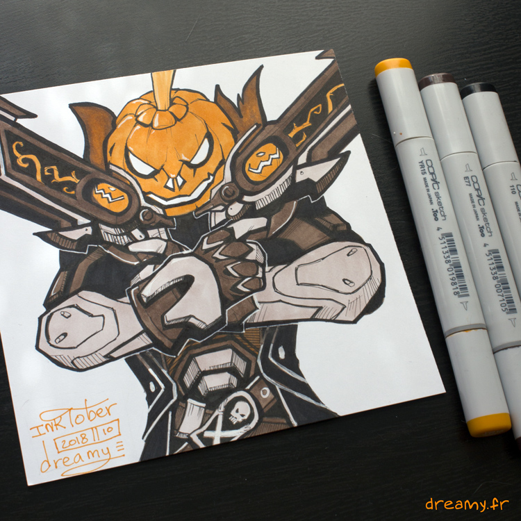 Inktober Overwatch