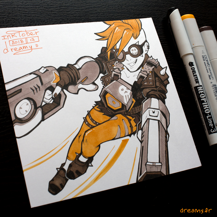 Inktober Overwatch