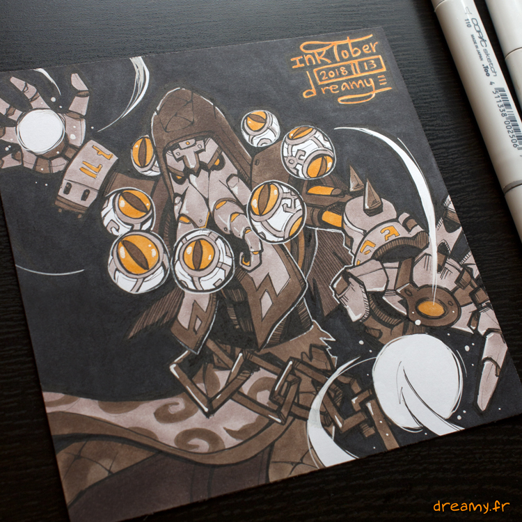 Inktober Overwatch