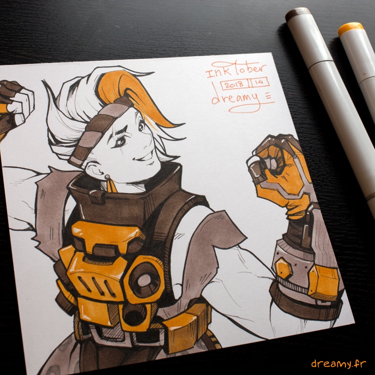 Inktober Overwatch