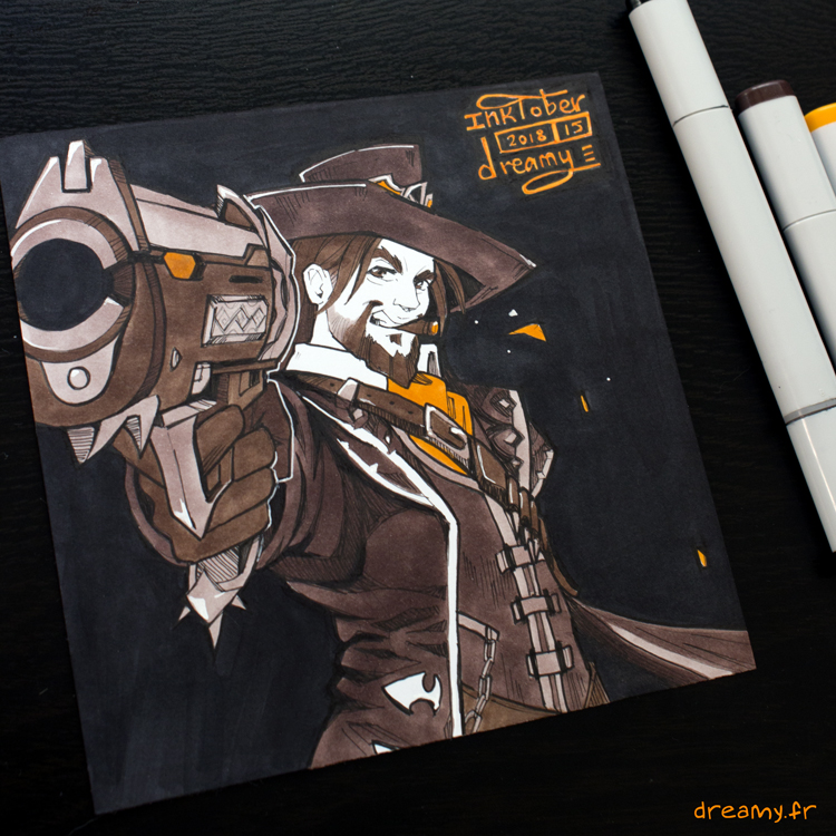 Inktober Overwatch