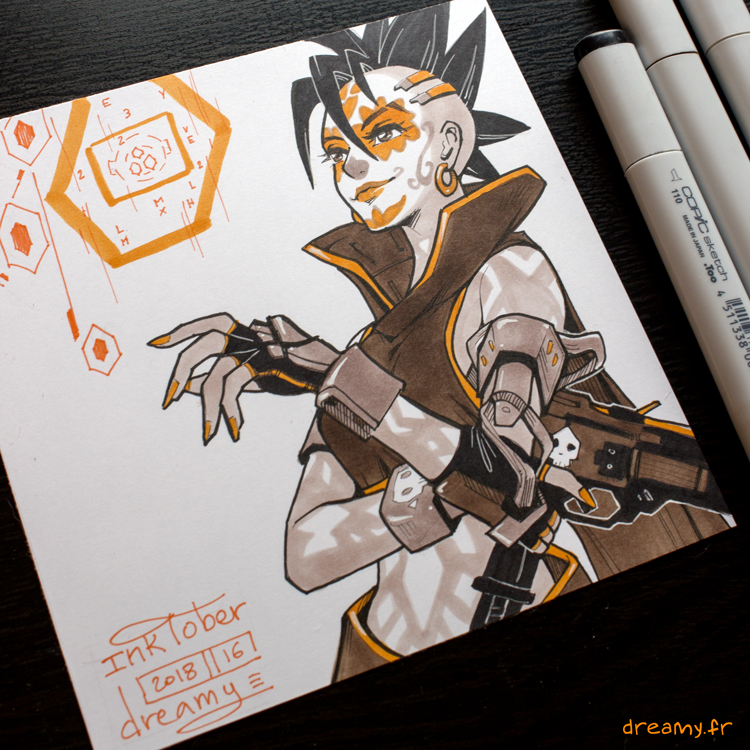 Inktober Overwatch