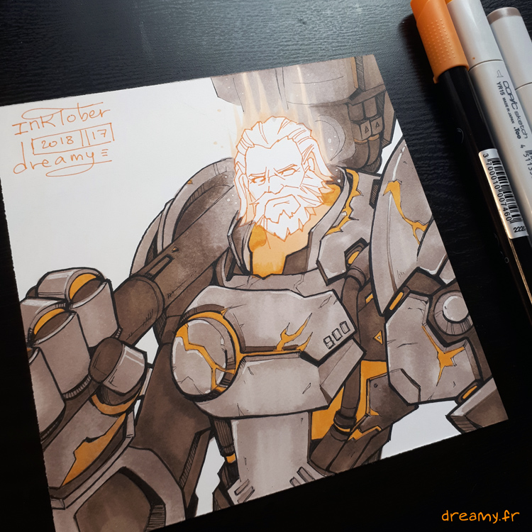 Inktober Overwatch