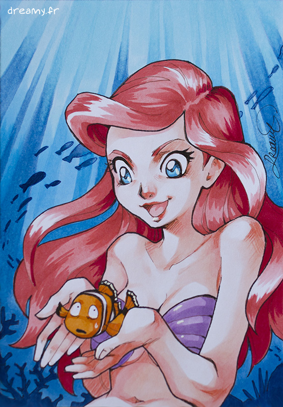 [A5] Disney - Ariel & Nemo : 45€